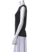 Raquel Allegra Crew Neck Sleeveless Top