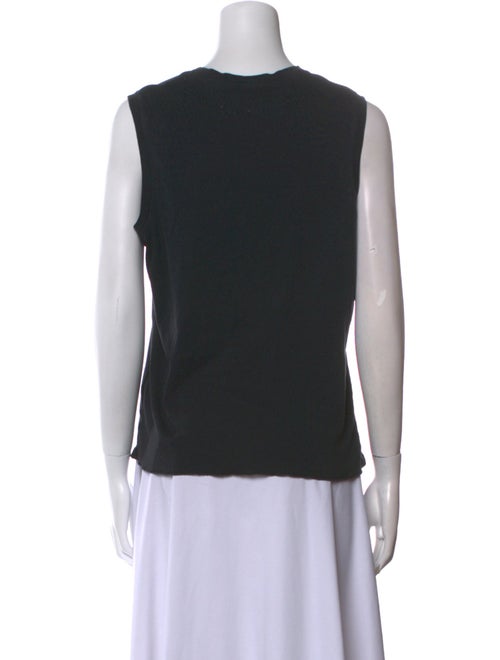 Raquel Allegra Crew Neck Sleeveless Top