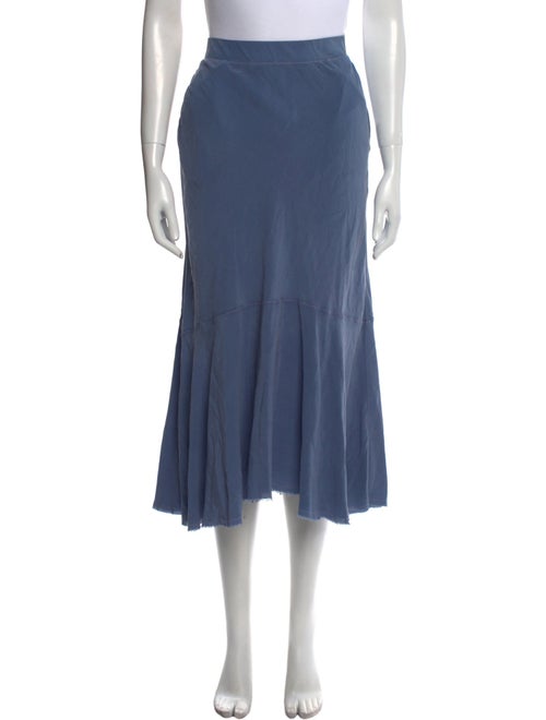 Raquel Allegra Silk Midi Length Skirt