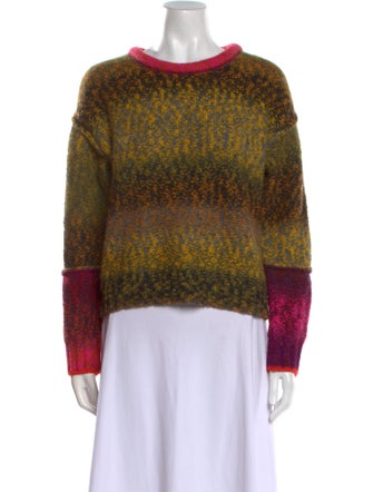 Raquel Allegra Striped Crew Neck Sweater