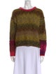 Raquel Allegra Striped Crew Neck Sweater