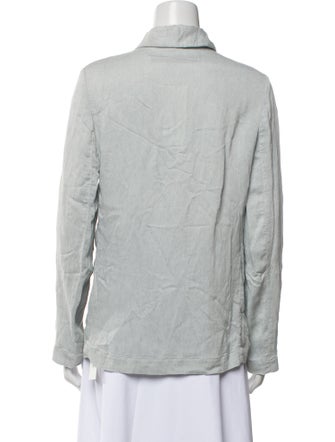 Raquel Allegra Long Sleeve Button-Up Top