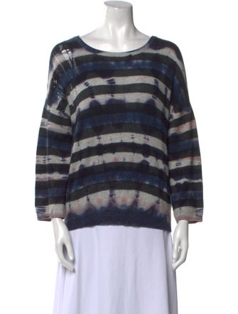 Raquel Allegra Merino Wool Striped Sweater