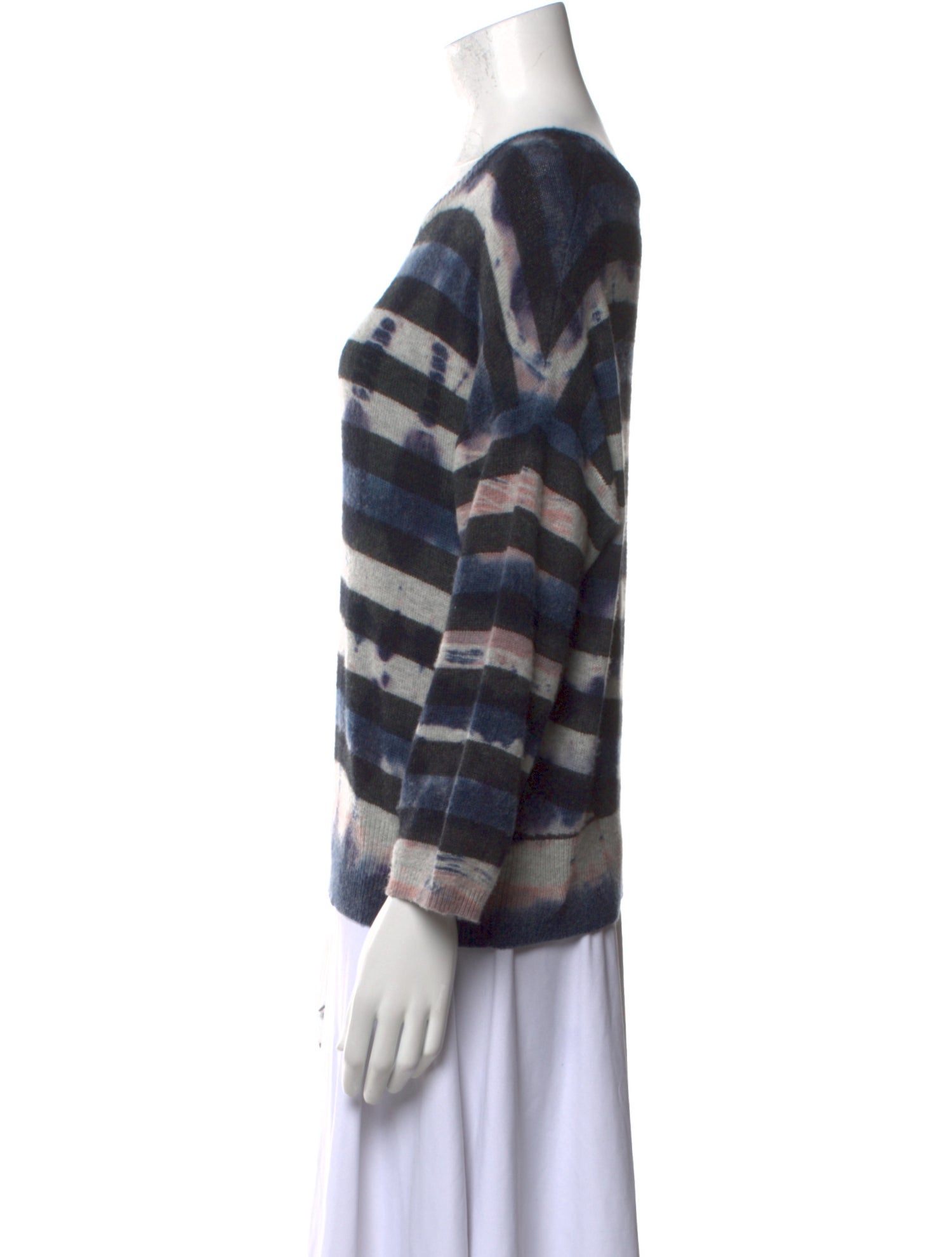 Raquel Allegra Merino Wool Striped Sweater