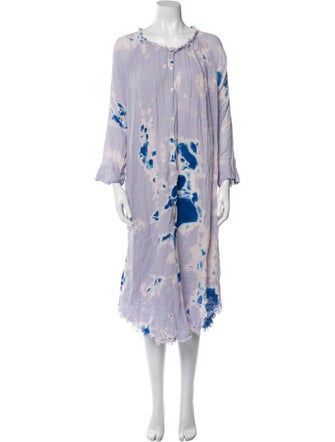 Raquel Allegra Printed Nightgown