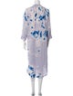 Raquel Allegra Printed Nightgown