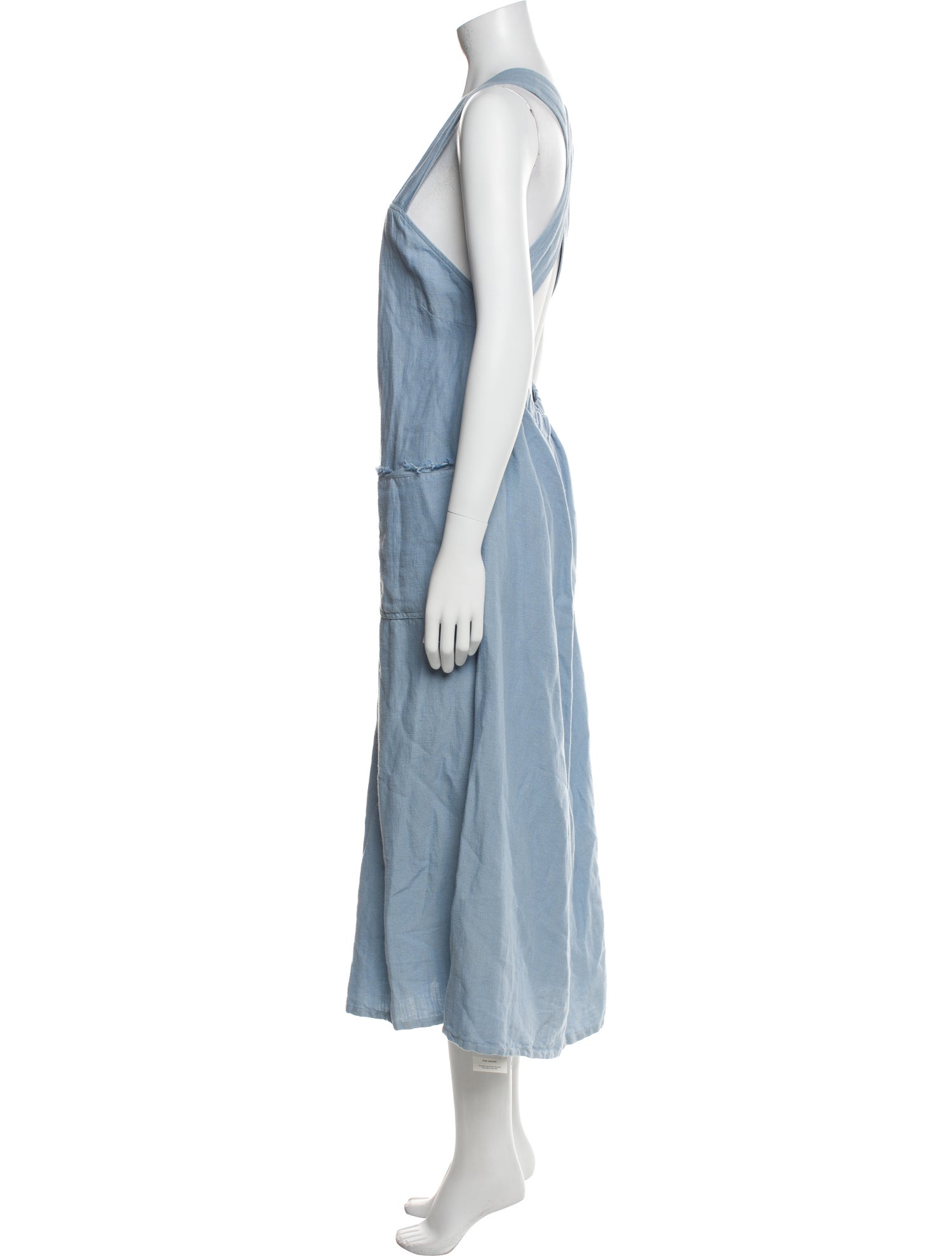 Raquel Allegra Linen Long Dress