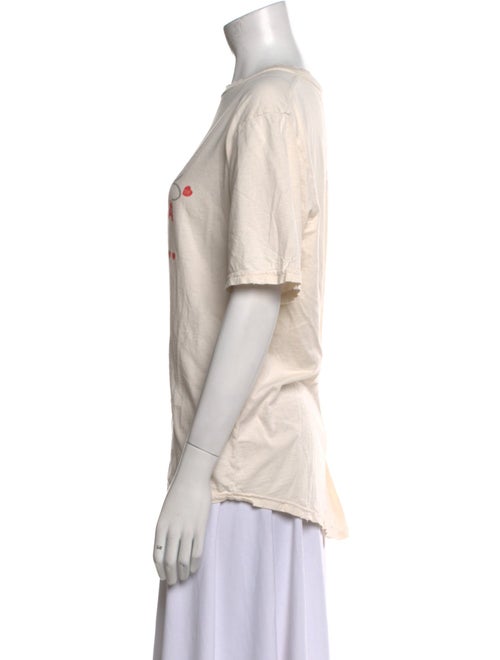 Raquel Allegra Graphic Print Crew Neck T-Shirt