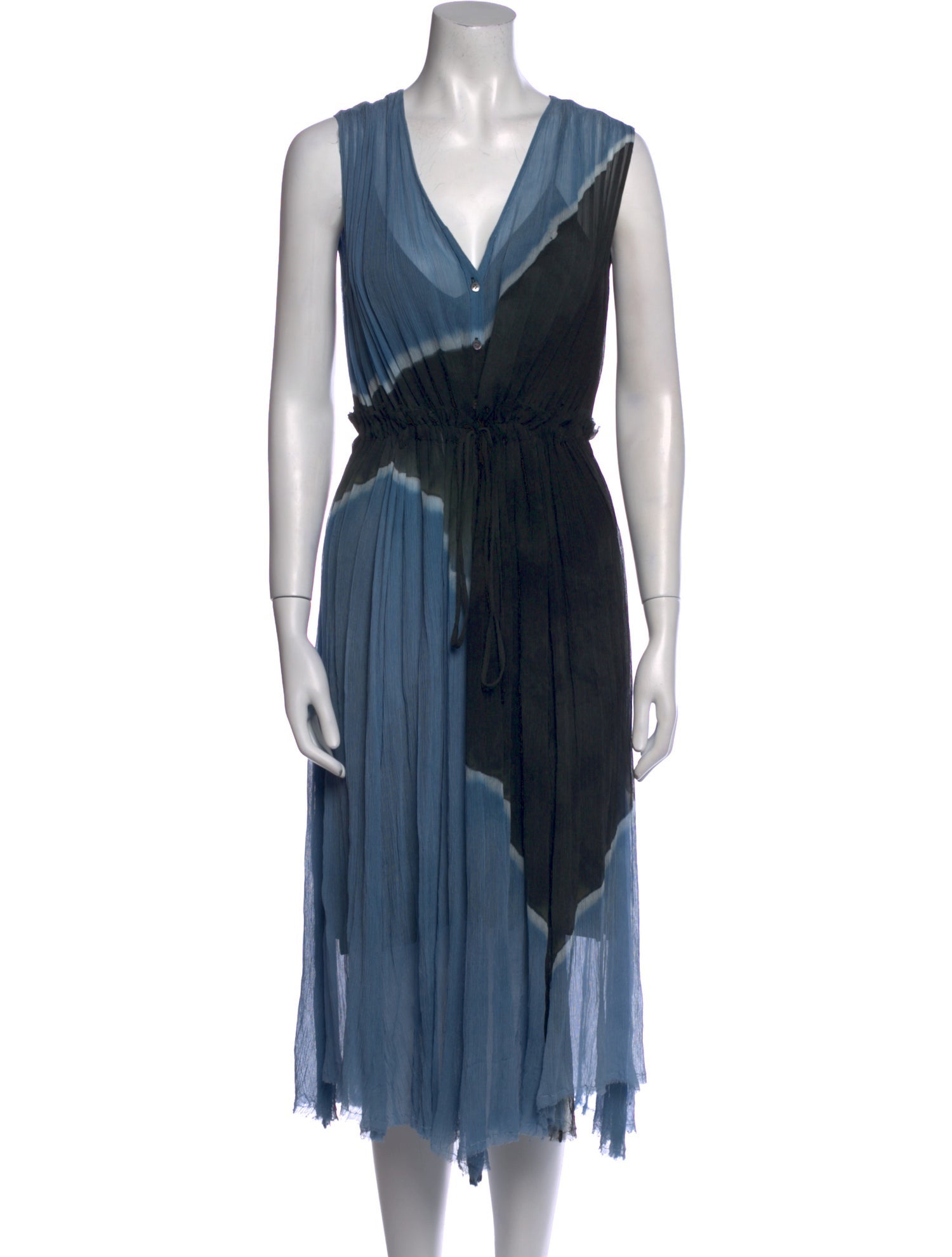 Raquel Allegra Silk Long Dress