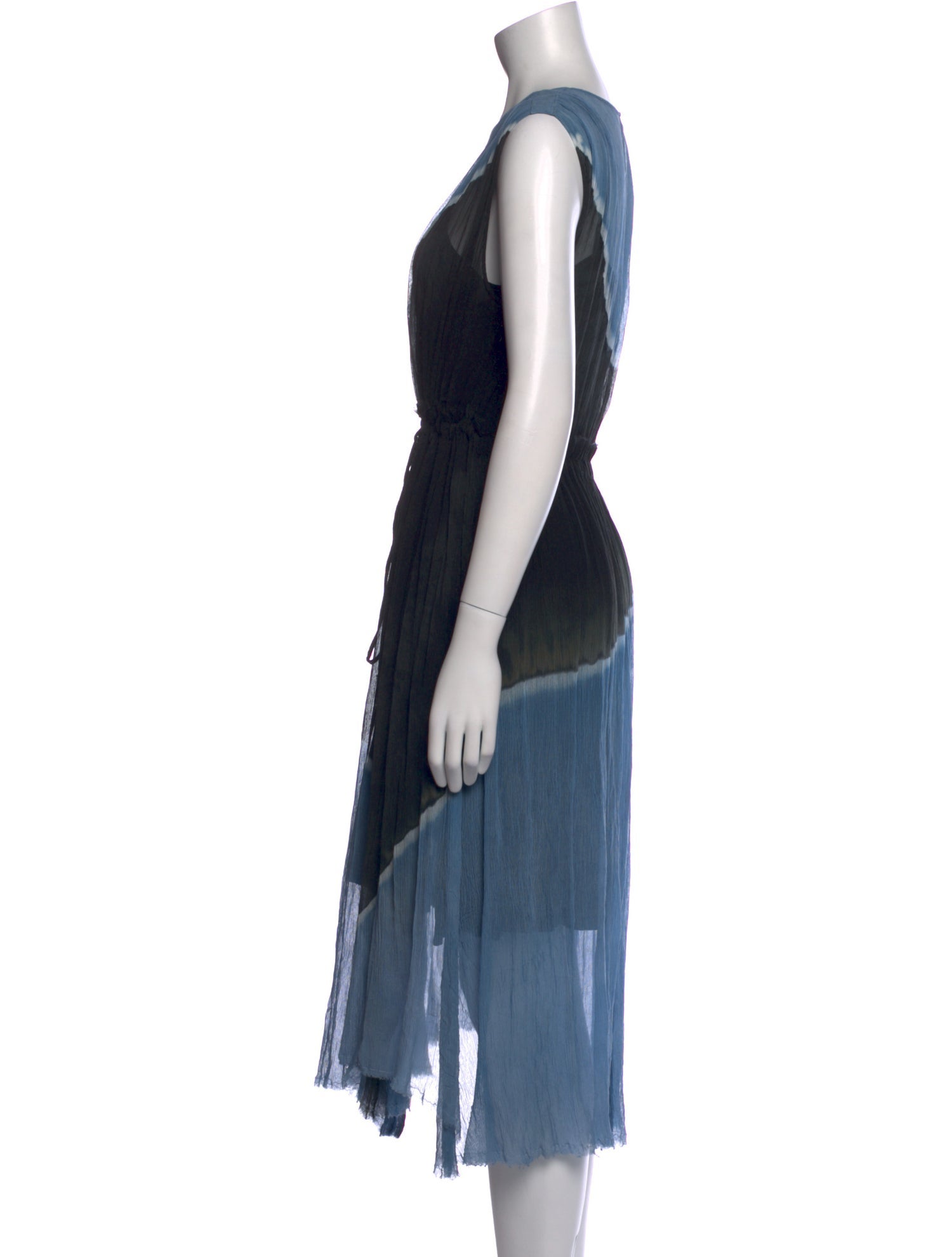 Raquel Allegra Silk Long Dress
