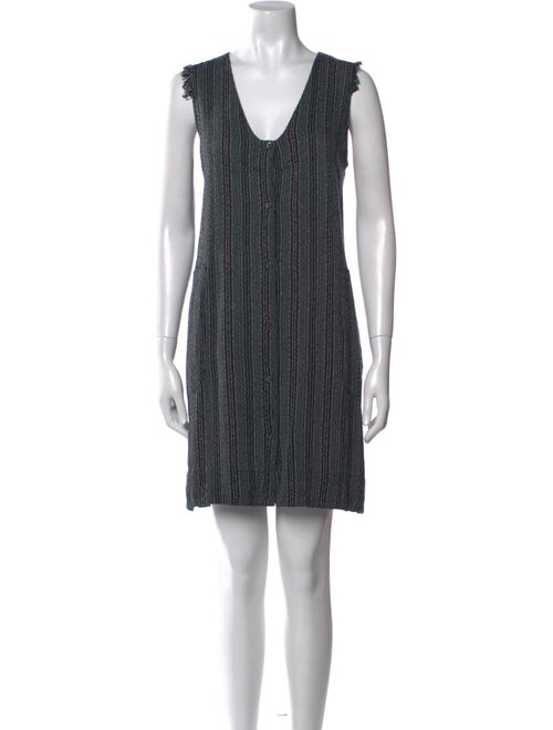 Raquel Allegra Striped Mini Dress