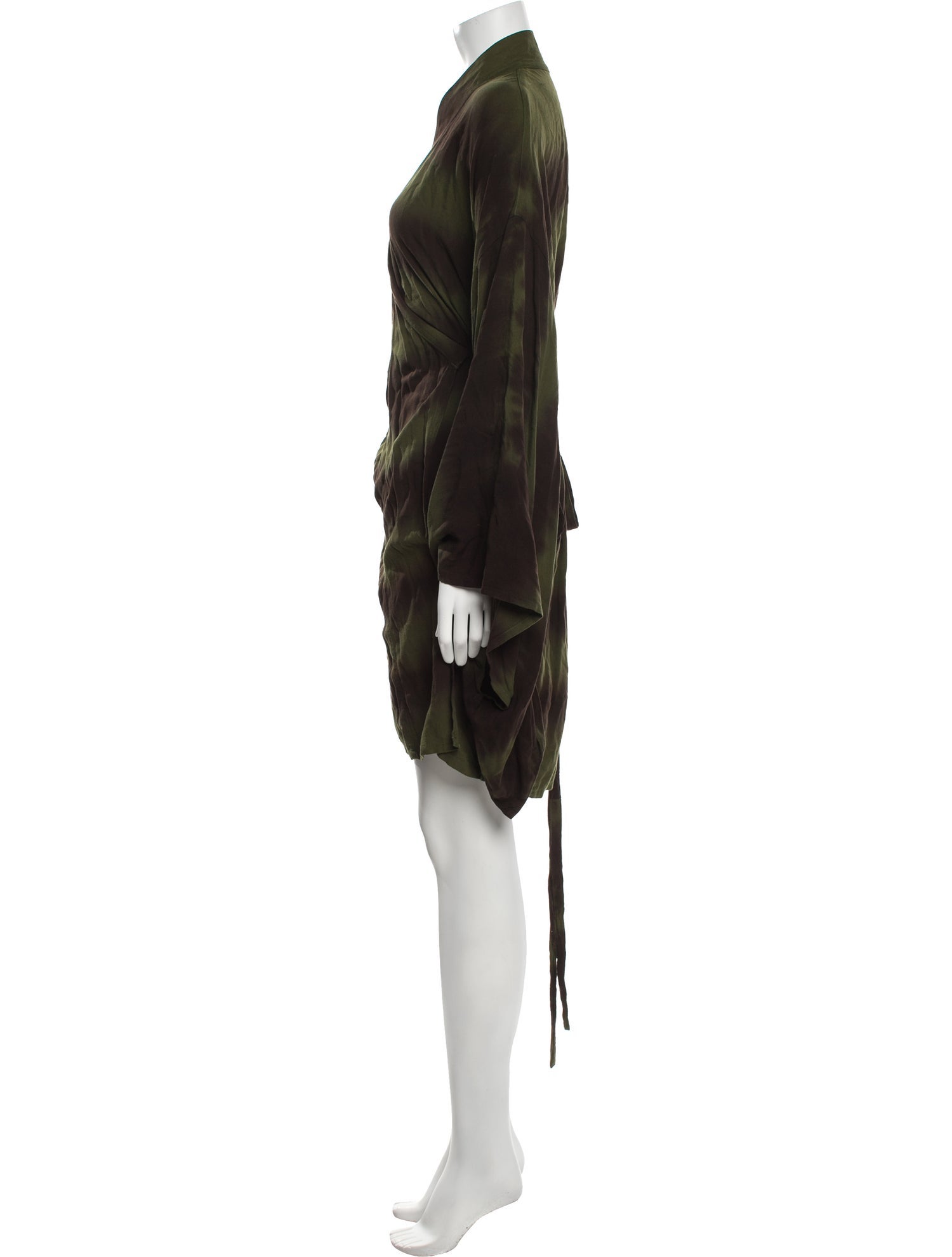 Raquel Allegra Tie-Dye Print Mini Dress