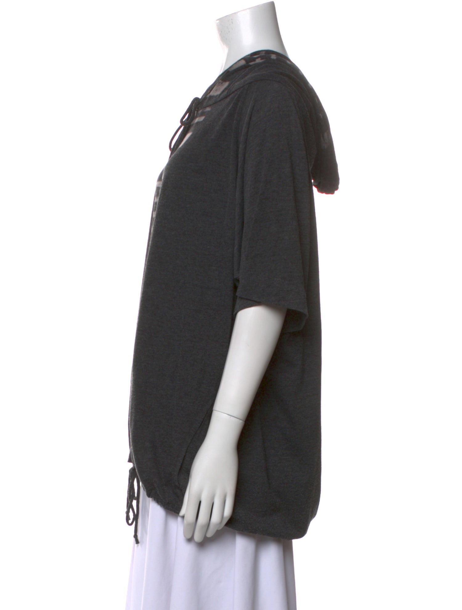 Raquel Allegra Graphic Print Crew Neck T-Shirt