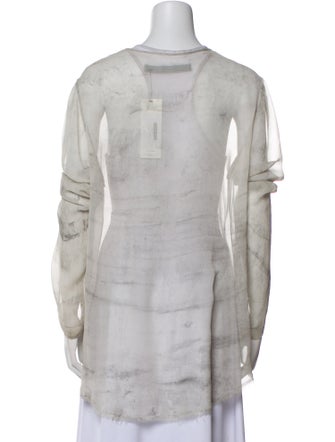 Raquel Allegra Silk V-Neck Tunic