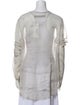Raquel Allegra Silk V-Neck Tunic
