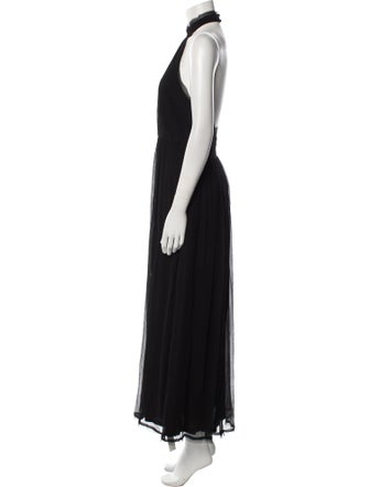 Raquel Allegra Silk Long Dress