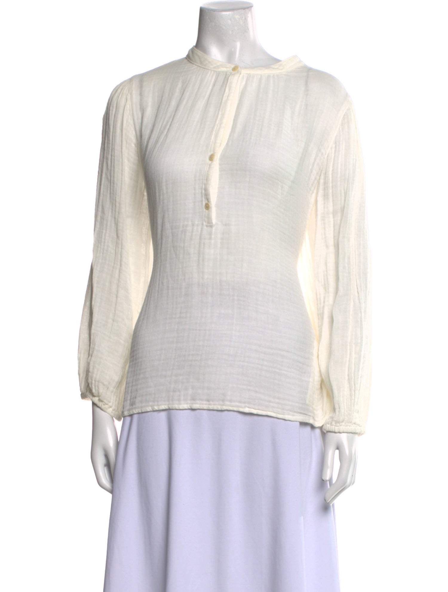 Raquel Allegra Crew Neck Long Sleeve Tunic
