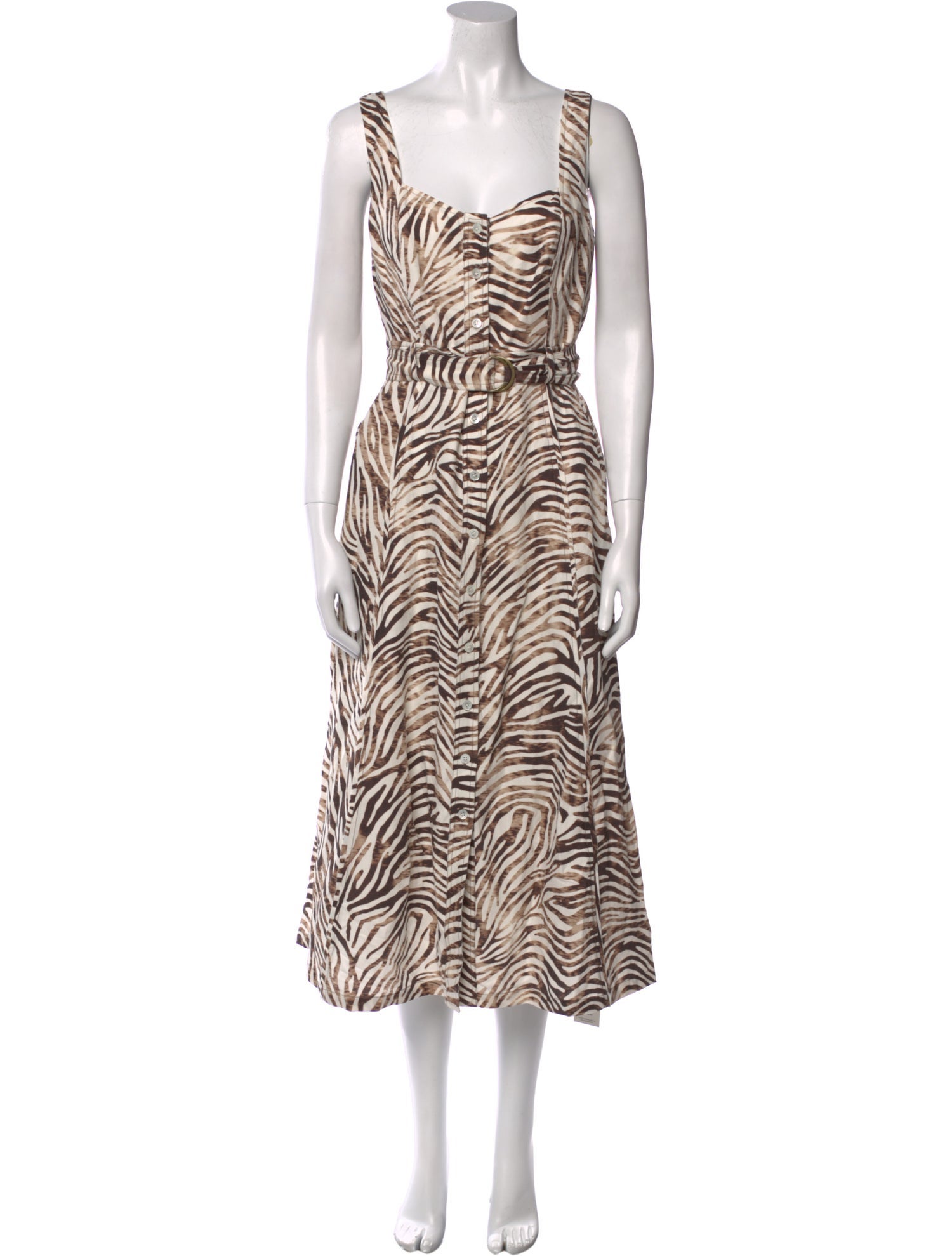 Raquel Allegra Linen Long Dress