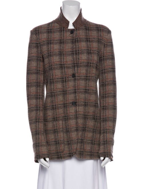 Raquel Allegra Plaid Print Jacket