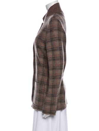 Raquel Allegra Plaid Print Jacket