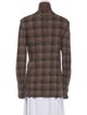 Raquel Allegra Plaid Print Jacket