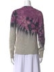Raquel Allegra Merino Wool Tie-Dye Print Sweater