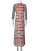 Raquel Allegra Tie-Dye Print Long Dress