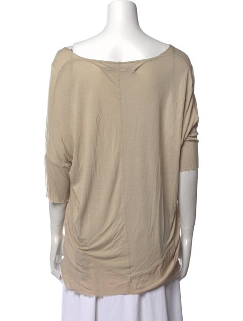 Raquel Allegra Silk Scoop Neck Top