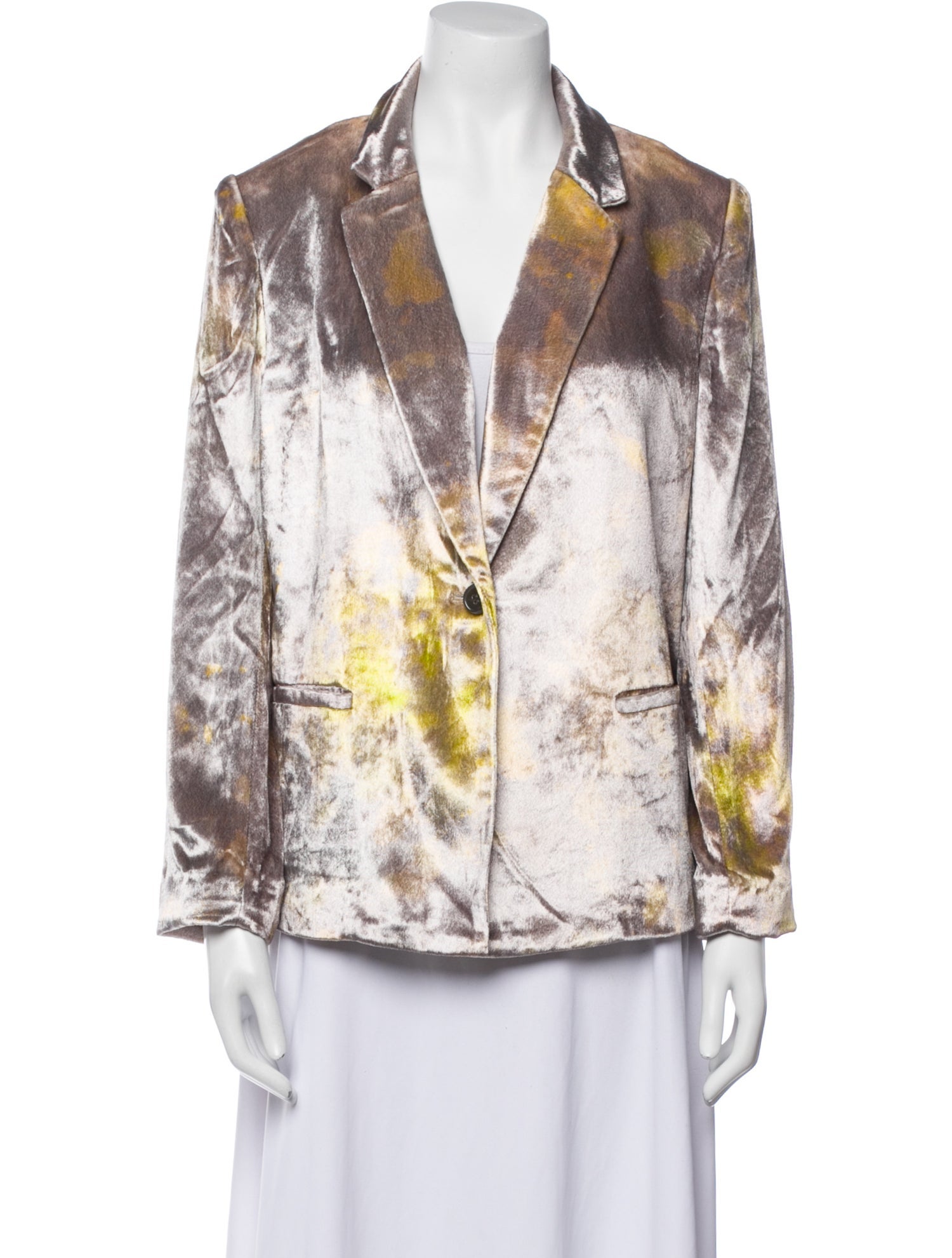 Raquel Allegra Printed Blazer w/ Tags