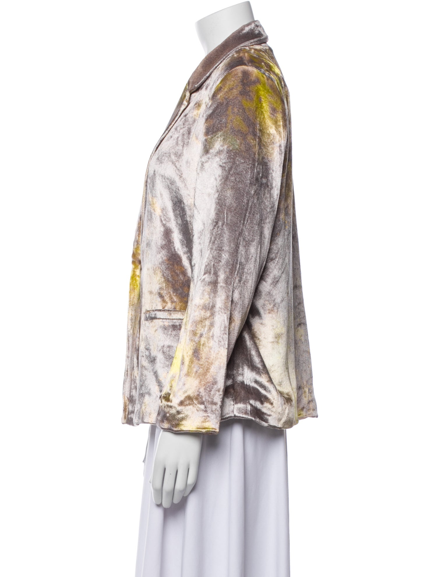 Raquel Allegra Printed Blazer w/ Tags