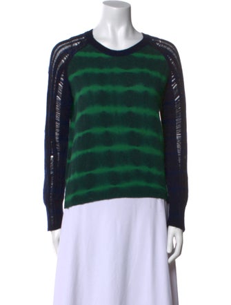 Raquel Allegra Merino Wool Striped Sweater