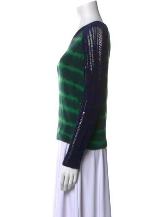 Raquel Allegra Merino Wool Striped Sweater