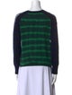 Raquel Allegra Merino Wool Striped Sweater