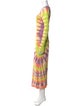 Raquel Allegra Tie-Dye Print Long Dress