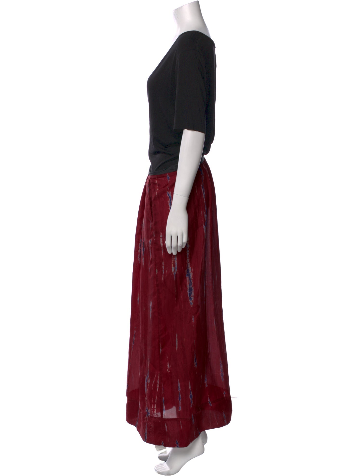 Raquel Allegra V-Neck Long Dress