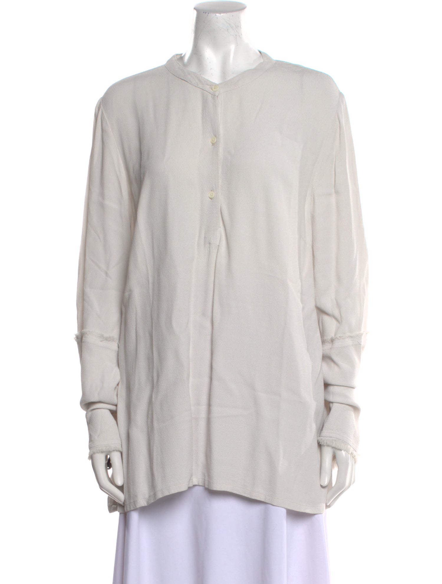 Raquel Allegra Crew Neck Long Sleeve Tunic