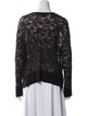 Raquel Allegra Scoop Neck Long Sleeve Top