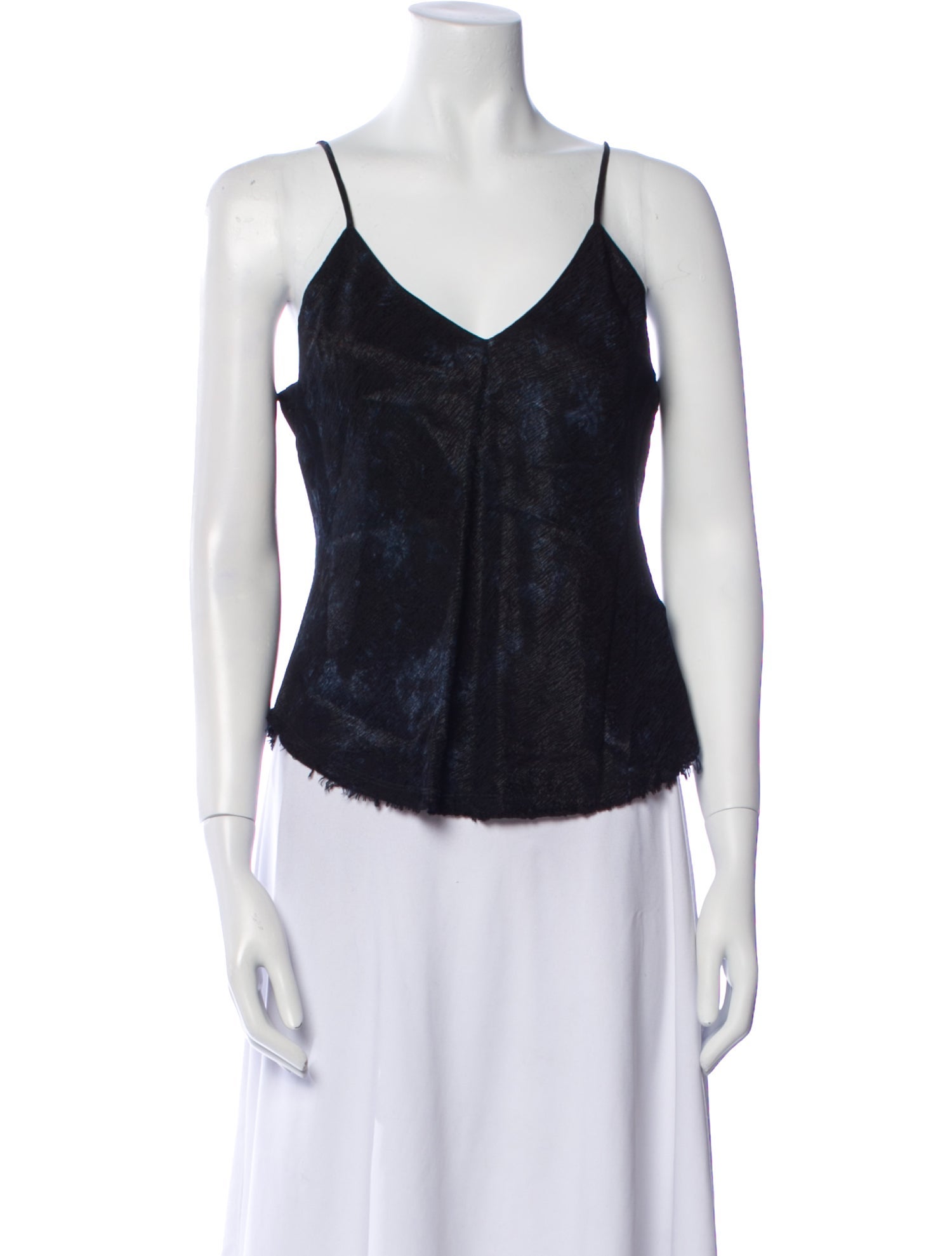 Raquel Allegra V-Neck Sleeveless Top