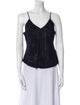 Raquel Allegra V-Neck Sleeveless Top