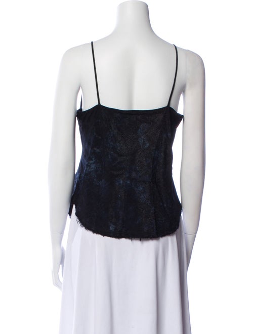 Raquel Allegra V-Neck Sleeveless Top