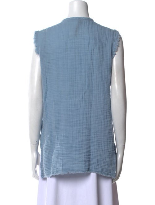 Raquel Allegra V-Neck Sleeveless Top