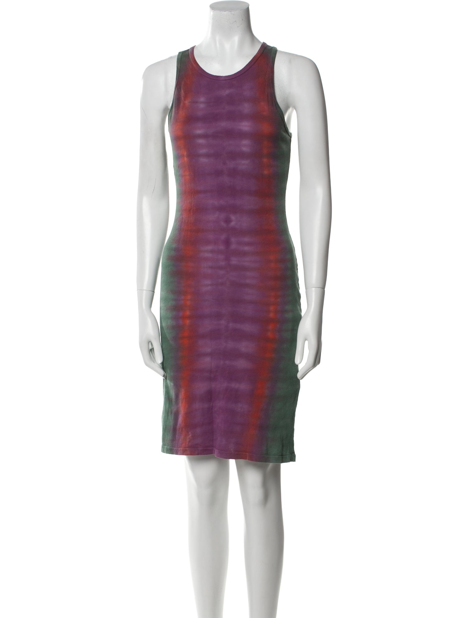 Raquel Allegra Tie-Dye Print Mini Dress