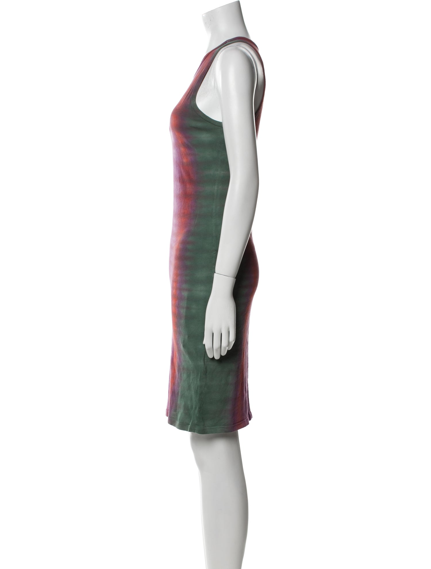 Raquel Allegra Tie-Dye Print Mini Dress