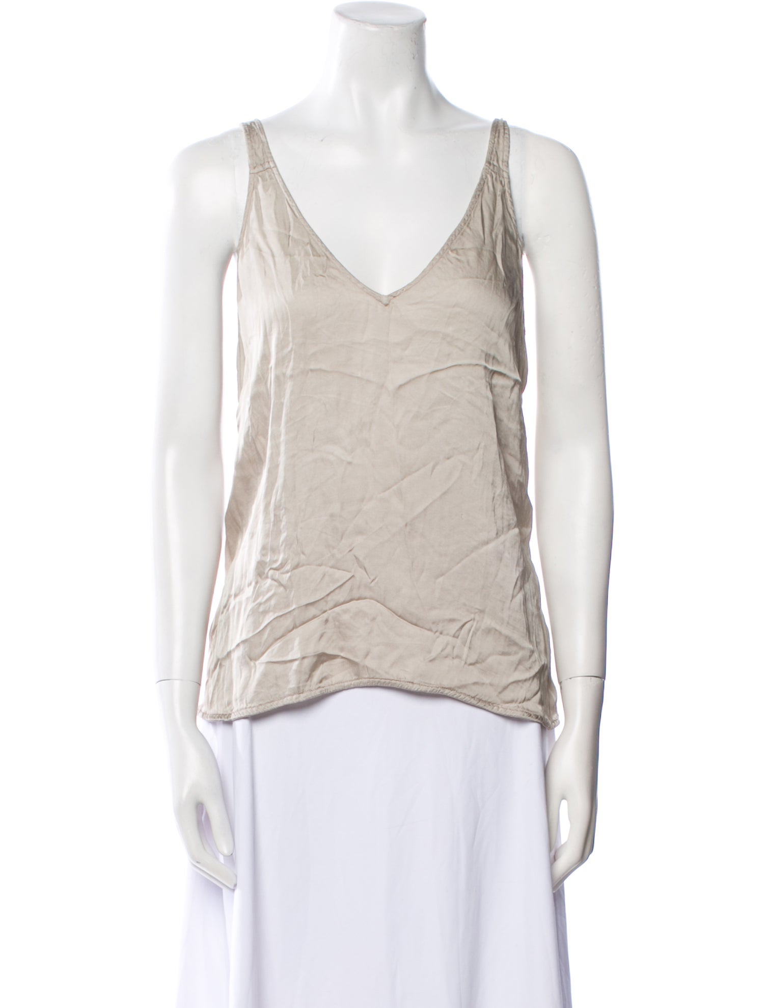 Raquel Allegra V-Neck Sleeveless Top