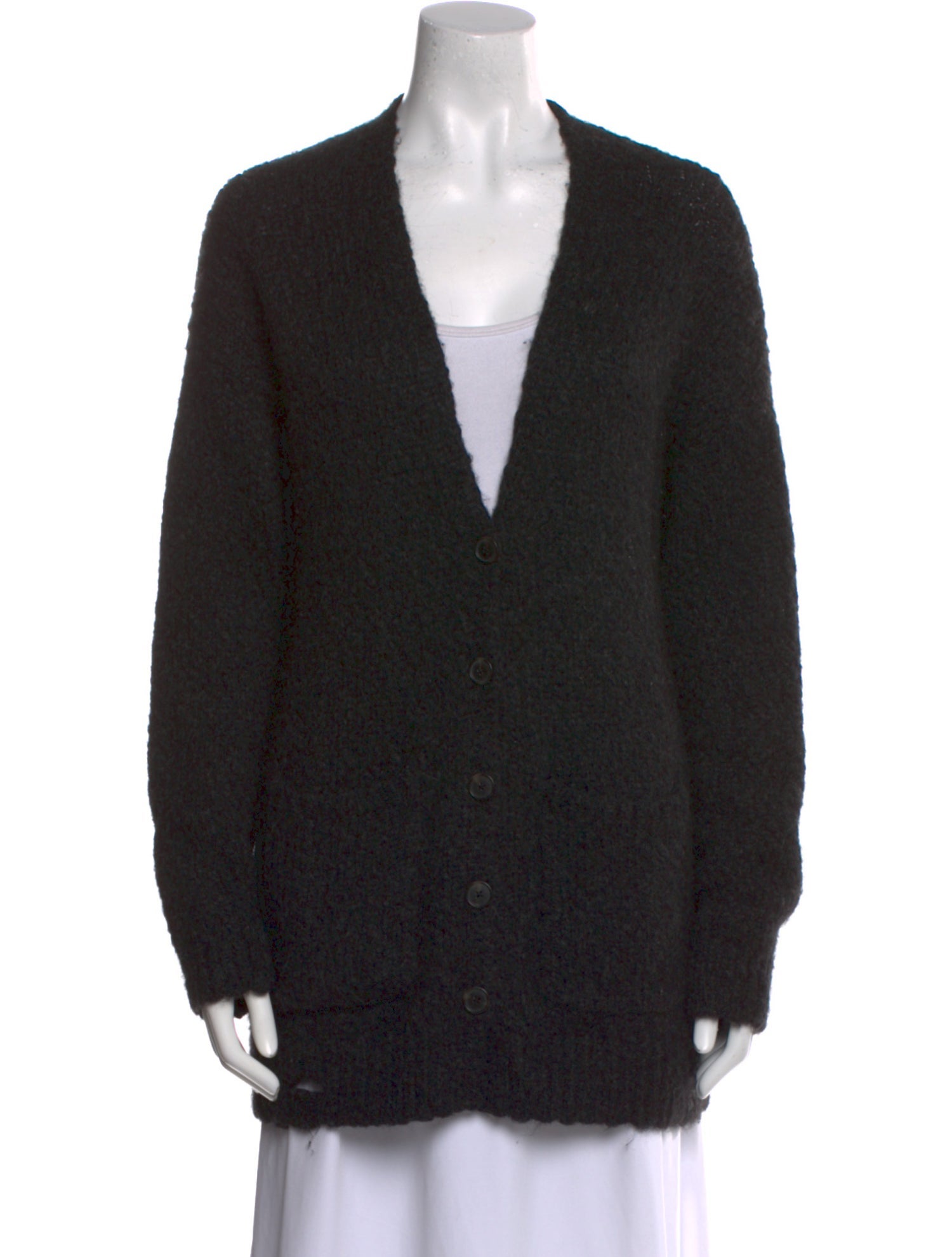 Raquel Allegra Alpaca V-Neck Sweater