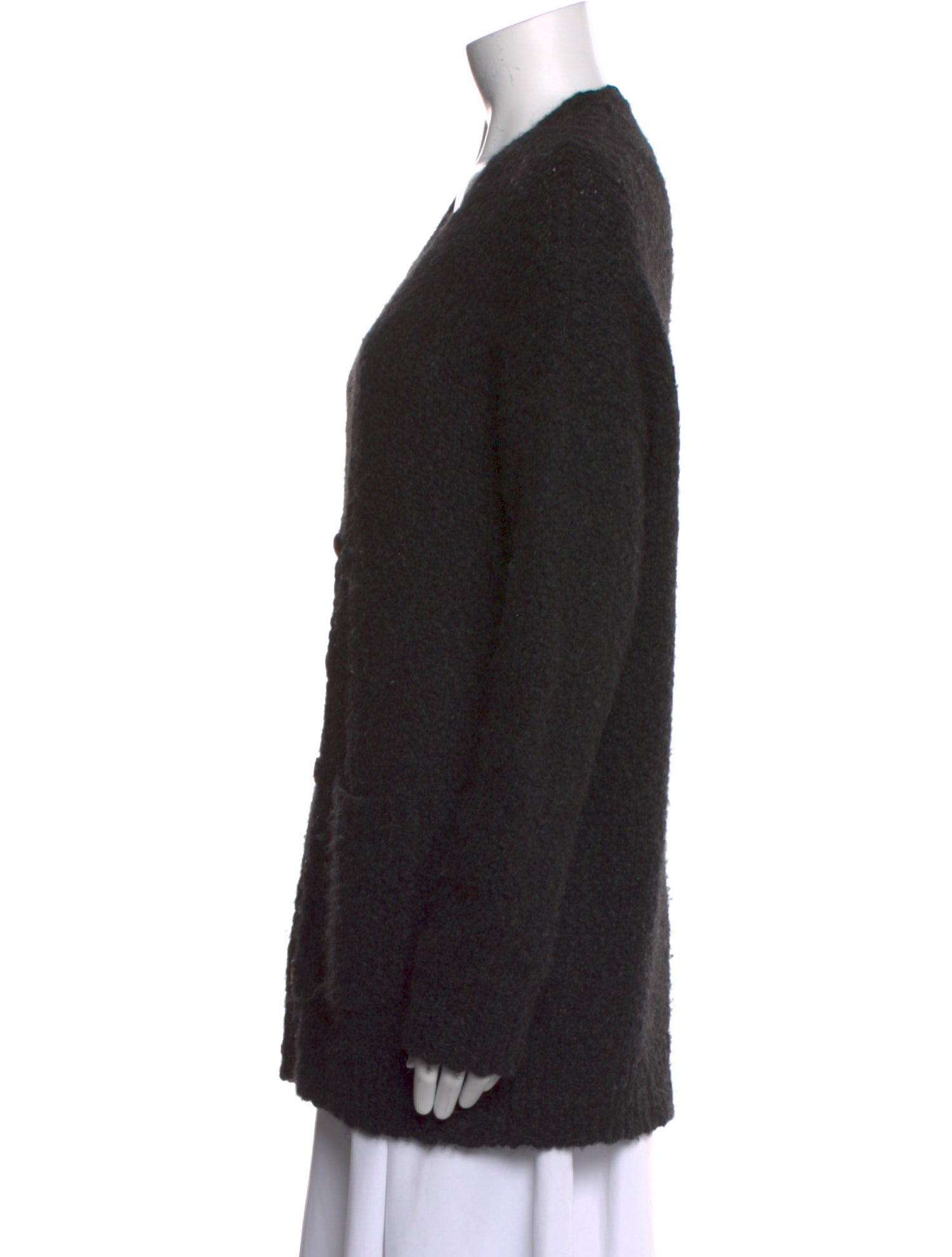 Raquel Allegra Alpaca V-Neck Sweater