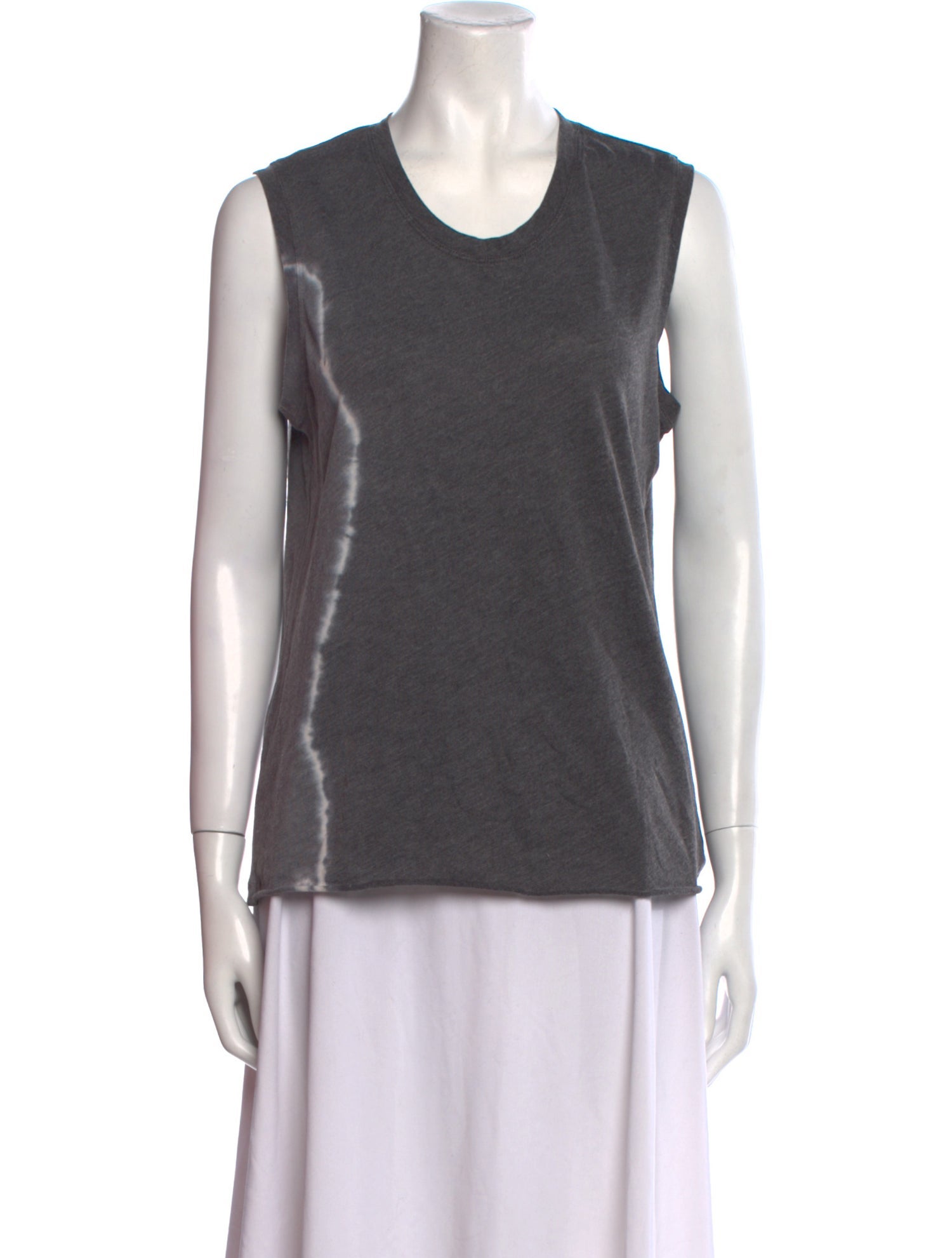 Raquel Allegra Scoop Neck Sleeveless Top