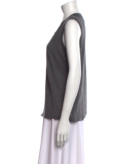 Raquel Allegra Scoop Neck Sleeveless Top