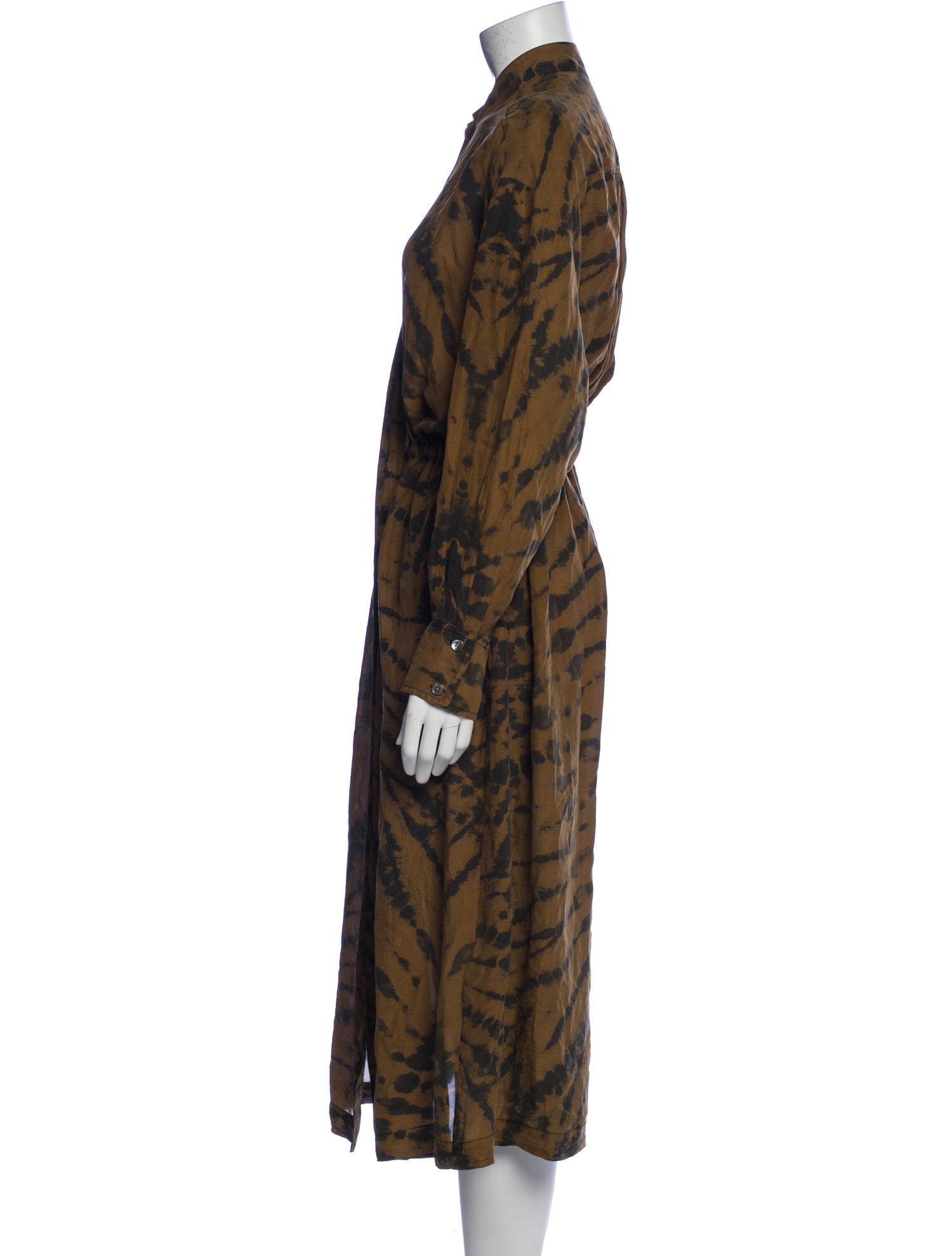 Raquel Allegra Silk Long Dress