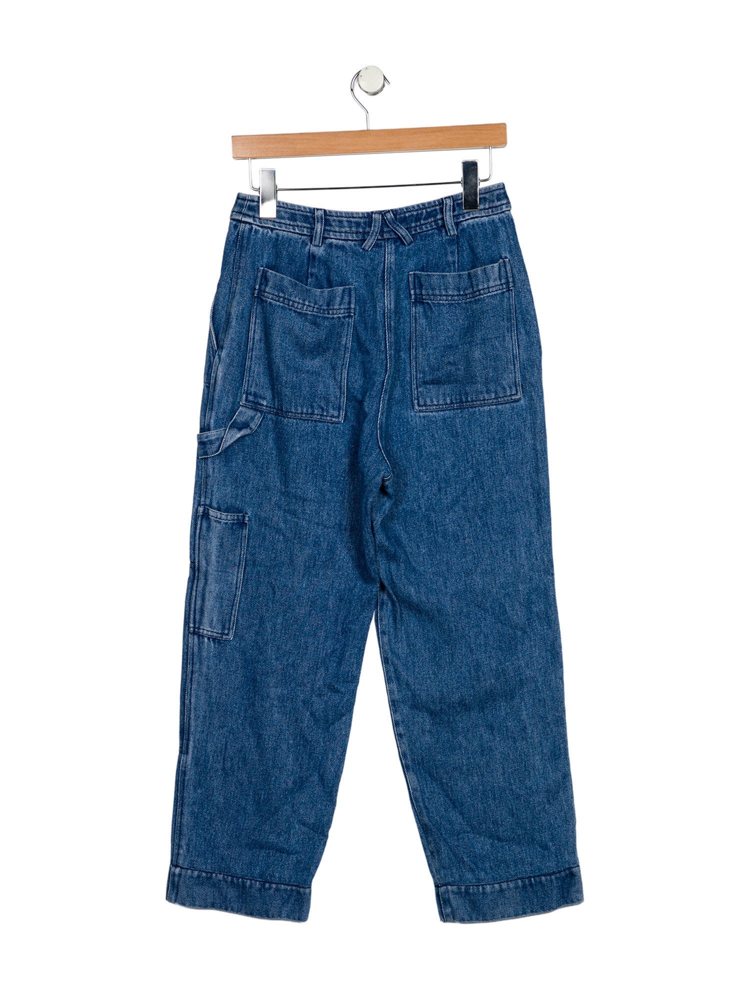 Raquel Allegra High-Rise Straight Leg Jeans